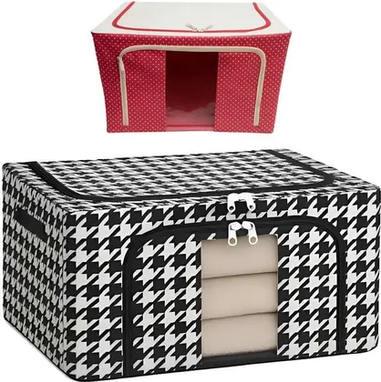 Caja Organizadora Tela Impermeable Doble Cierre WAGGS ORGA02XL