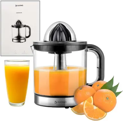 Exprimidor Electrico 1.2L SUONO ACERO HOG0326