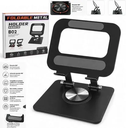 SOPORTE PARA TABLET FOLDABLE METAL 029- 1/S995/B02