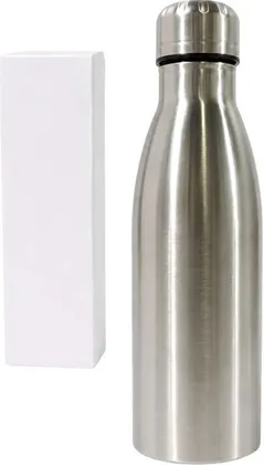 BOTELLA METALICA 500ml DN-207 CAJA BLANCA