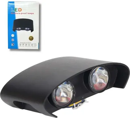 APLIQUE LED 2 LUCES MOISTURE-PROOF LAMPS LPD01