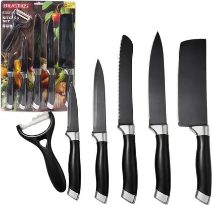 Set de Cuchillos x6 Piezas en Blister – DN53046