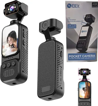 POCKET CAMERA IBEK 4K ULTRA HD LONG 3.5H