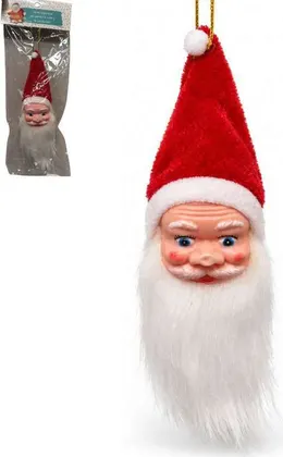 CARA DE PAPA NOEL EN BOLSITA CH25-6389-26