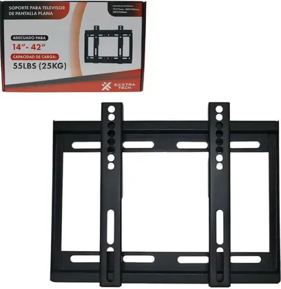 SOPORTE DE TV FIJO 14”-42” EXXTRA TECH EX0035 1442