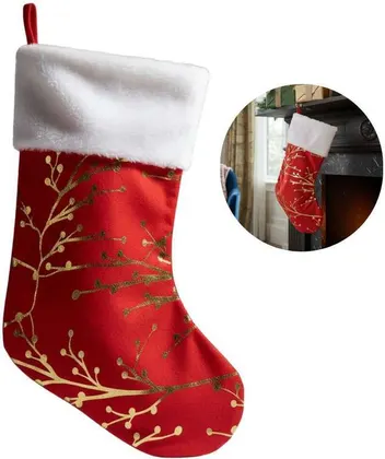 BOTA DECORATIVA NAVIDAD 45CM FJ5427A