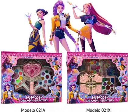 Maquillaje de Juguete Hipoalergénico Guerreras KPop 021