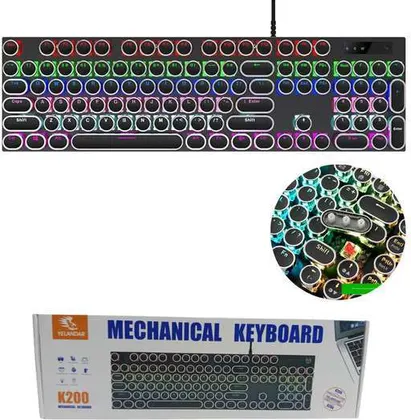TECLADO MECANICO MECHANICAL KEYBOARD K200