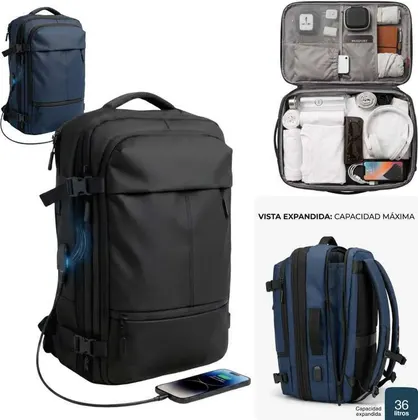 Mochila Urbana Viaje Carry On Expansible Viral 36L RONGCHANG 2535