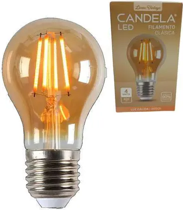 FOCO LED CANDELA FILAMENTO 4W 6806