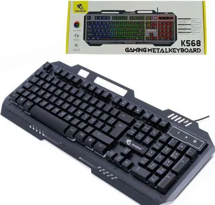 TECLADO YELANDAR GAMING METAL KEYBOARD K568