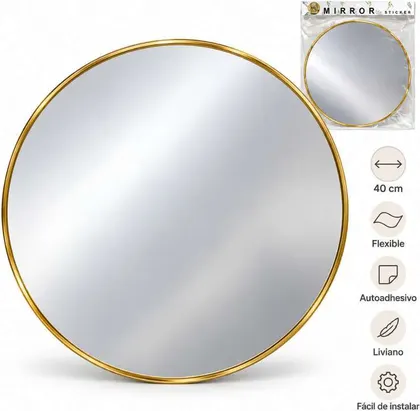 Espejo Circular Flexible MIRROR 40X40 BT6547