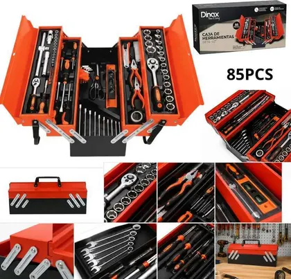 SET/CAJA DE HERRAMIENTAS DINAX X85PCS DXKITOOLS85