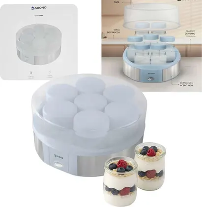 Yogurtera Electrica de 7 Vasos SUONO HOG0251