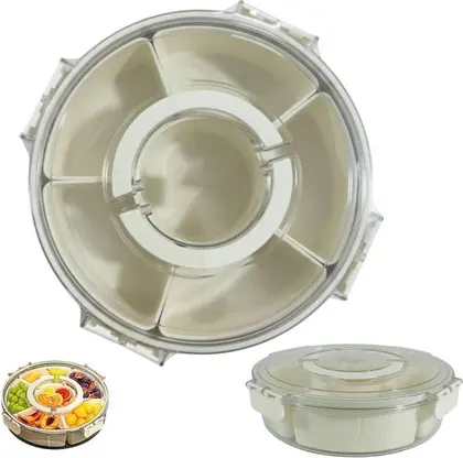 ORGANIZADOR DE ALIMENTOS Con 6 DIVISIONES RH-406