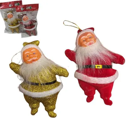 PAPA NOEL EN BOLSITA CH-25- 6389-6/10 11.5cm