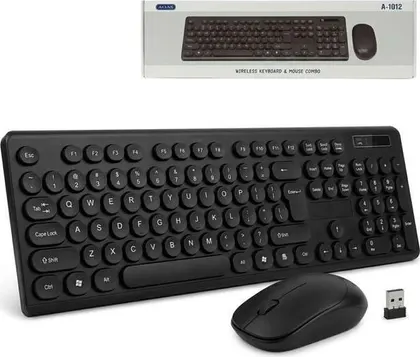 Combo Kit Teclado Y Mouse Inalambrico Wireles 2.4g AOAS A-1012