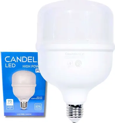 FOCO LED CANDELA LUZ FRIA HIGH POWER 30W 6803