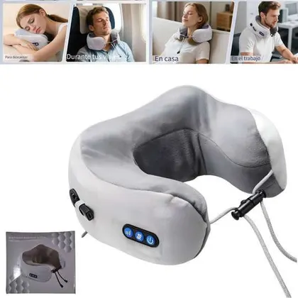 ALMOHADA MASAJEADORA RECARGABLE A-706