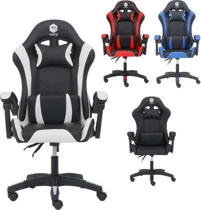 Silla Gamer Kanji Kj- 395t-br Reclinable