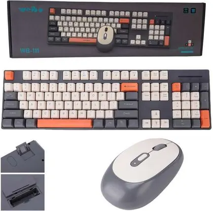 COMBO MOUSE Y TECLADO INALAMBRICO WEIBO WB-111