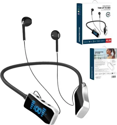 Auricular Bluetooth o SD Larga Duración TIME UP TO 48H BT KL50