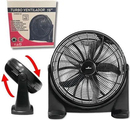 Ventilador TURBO KACEMASTER 16 Pulgadas