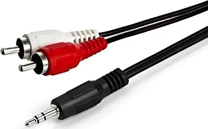 Cable Mini Plug a 2 RCA 1.5M