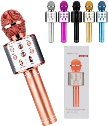 Microfono Karaoke con Parlante y Bluetooth WS858