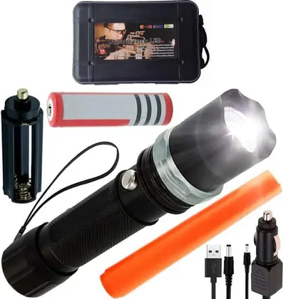LINTERNA BRILLANTE TORCIA LED KM-G298