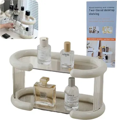 Organizador de Maquillaje TWO-TIERED DESKTOP