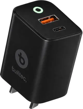 Cargador 125W Ultra Rapido con Cable C a C Doble Puerto BULLTEC SUPER FAST 101/102