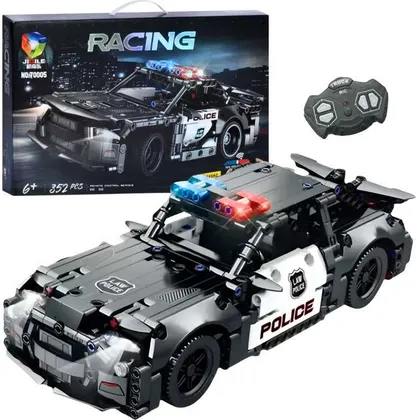 Auto Policia Bloques de LEGO 352 Pcs Con Control Remoto