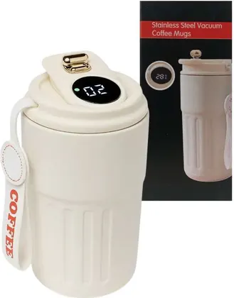 VASO DE CAFE CON VISOR COFFEE MUGS CAJA NEGRA SY-23
