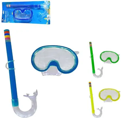 Set de Buceo Snorkel + Mascara Junior Silicona Niños
