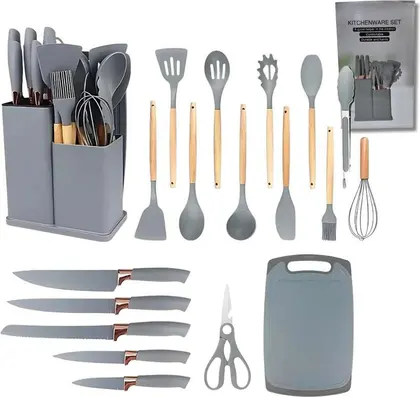 Set de Cocina Utensillos de silicona SET X19PCS – SILICONE UTENSILS