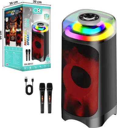 Parlante Bluetooth 6.5 Pulgadas 800W PARTY BOX S612