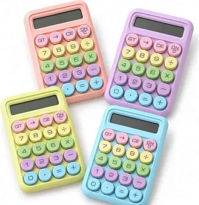 CALCULADORA MINI VARIEDAD DE COLORES 6688