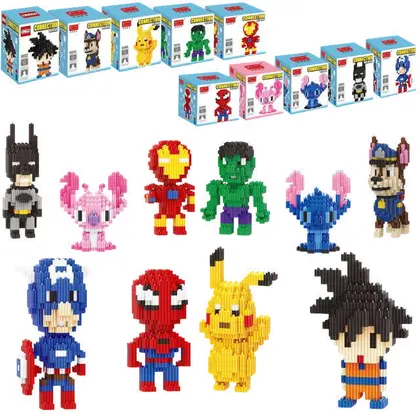 Lego Personajes Disney/Anime/Marvel