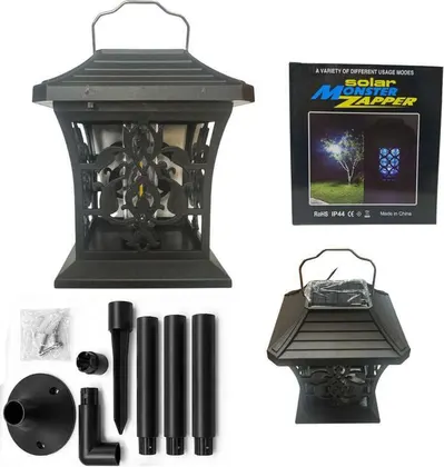 LAMPARA SOLAR Con Variedad de Posiciones MONSTER ZAPPER 1015