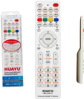 CONTROL REMOTO UNIVERSAL HUAYU RM- L1130+15
