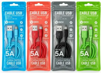 Cable Tipo C IBEK 5A CB-56