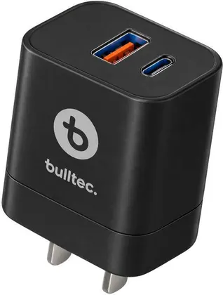 Cargador 125W Super Rapido con Cable C a C Doble Puerto BULLTEC SUPER FAST 312/888