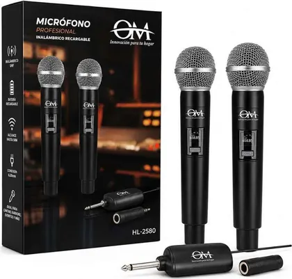 MICROFONO OM DOBLE HL-2580