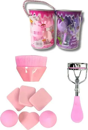 Kit de Belleza Esponjas y Arqueador MILANI MINI 06520
