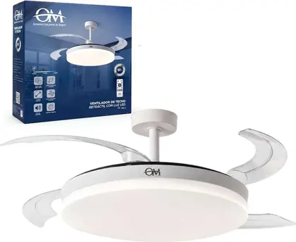 VENTILADOR DE TECHO CON CONTROL REMOTO OM CF-30LT