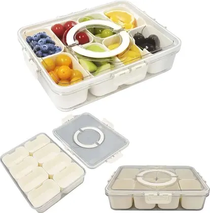 ORGANIZADOR DE ALIMENTOS Con 8 DIVISIONES RH-416