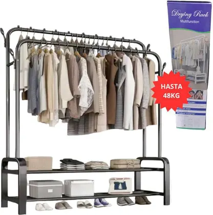 Perchero Doble Hasta 48Kg DRYING RACK MULTIFUNCTION