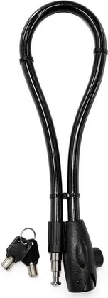 Linga Candado Moto Bicicleta Negra Piton Reforzada 214/AC828