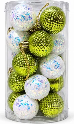 SET DE BOLAS DE NAVIDAD 3.5CM x20U ZJ02182